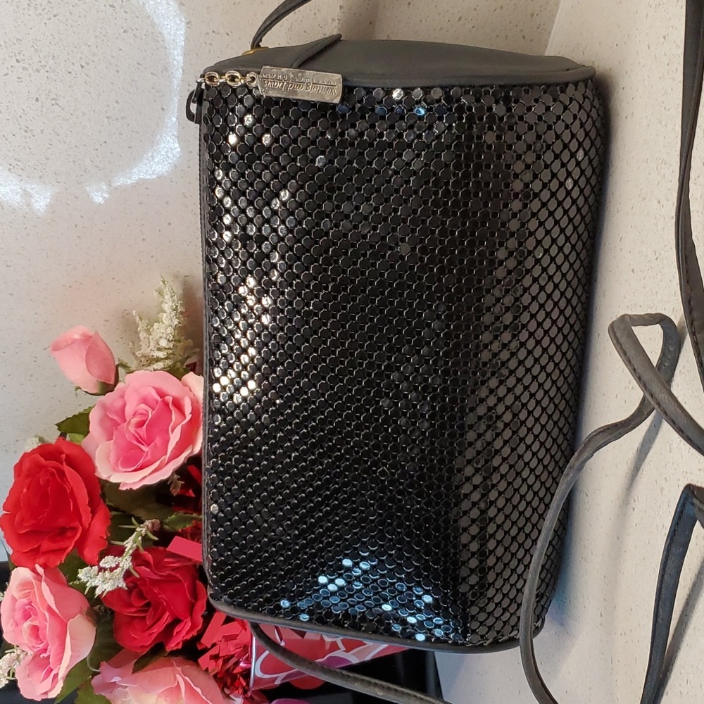 WHITING AND DAVIS chainmail crossbody bag